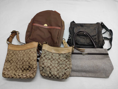 COACH COACH Coach Brand Back 5-Piece Set Shoulder Bag