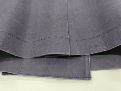 HERMES Mackintosh Coat Navy SM Coat