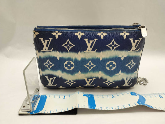 LOUIS VUITTON LV Monogram Escal Pochette Double Zip Shoulder Bag
