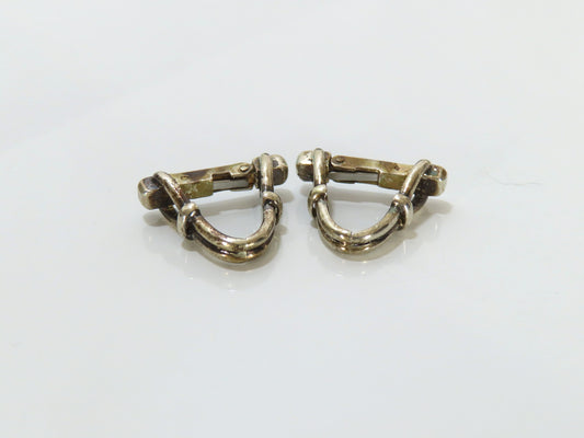 HERMES Cufflinks Handle SV Tie Clip/Cufflinks