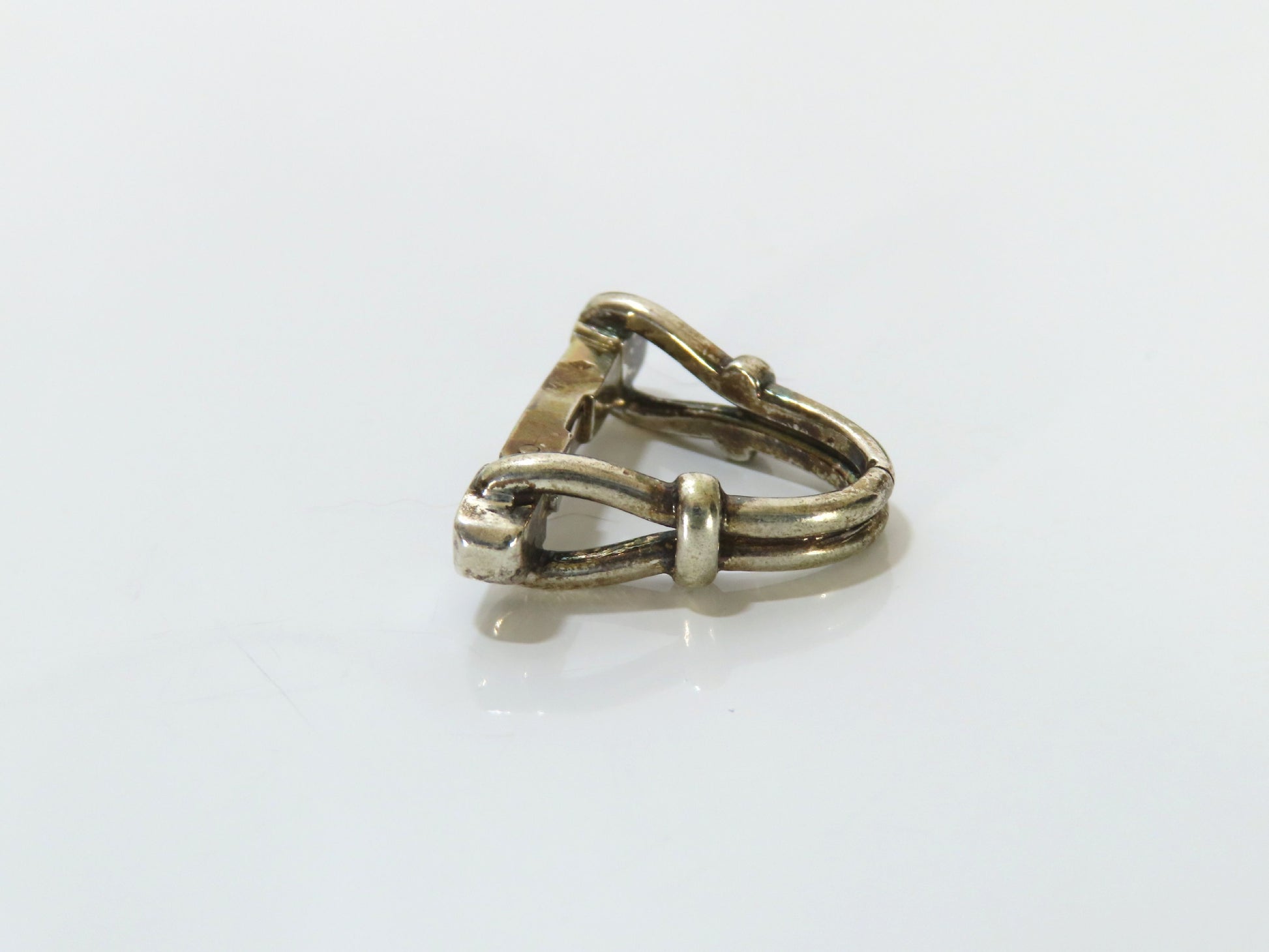 HERMES Cufflinks Handle SV Tie Clip/Cufflinks