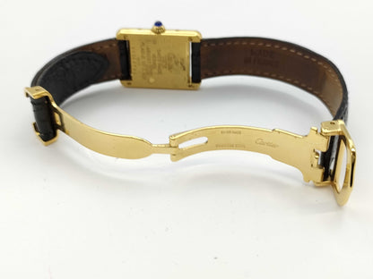 Cartier Must Tank SM 1613 CC208784 Quartz Trinity Dial Women's Watch