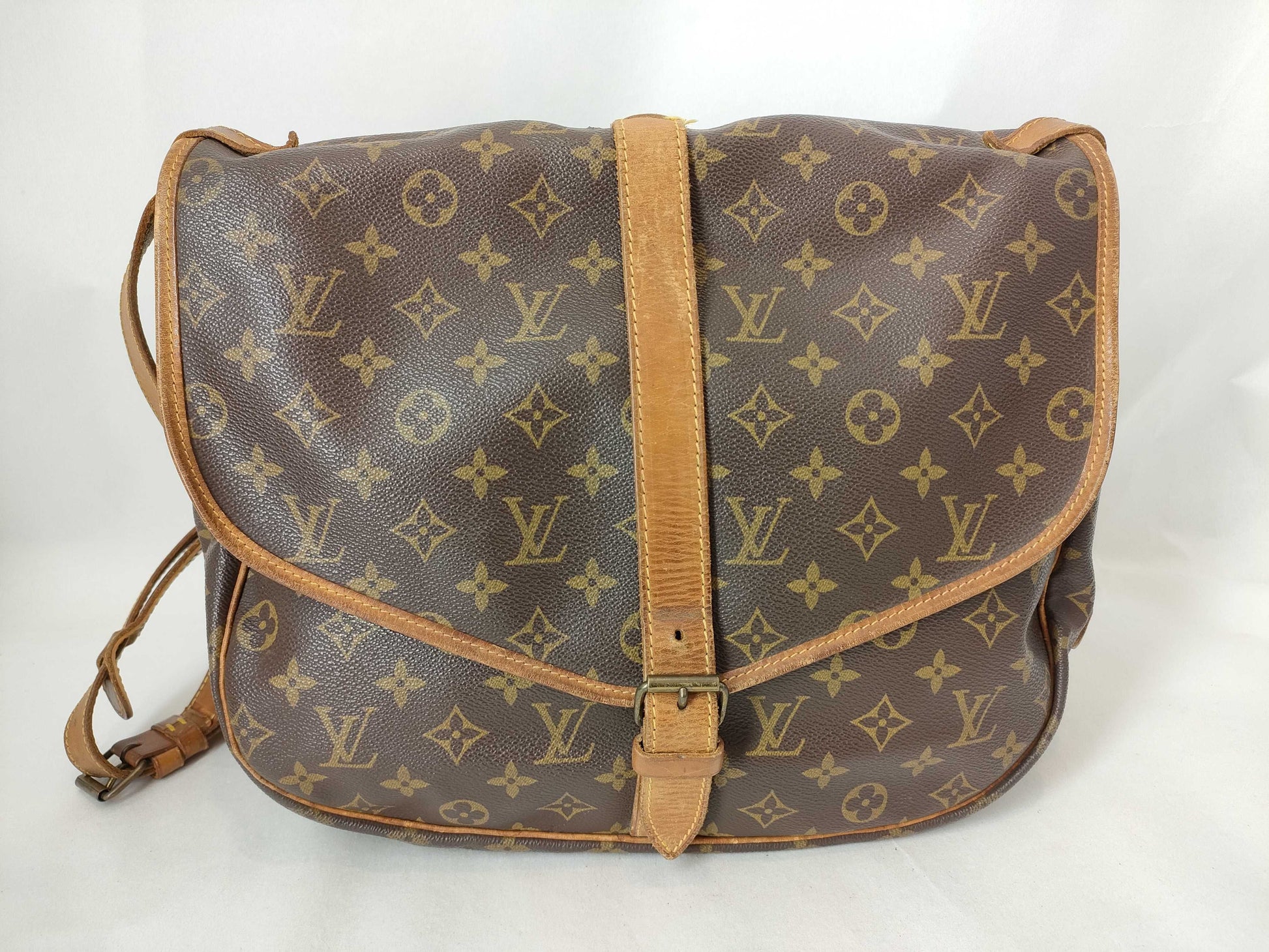 LOUIS VUITTON Monogram LOUIS VUITTON Louis Vuitton Monogram Saumur 30 AR8912 Shoulder Bag