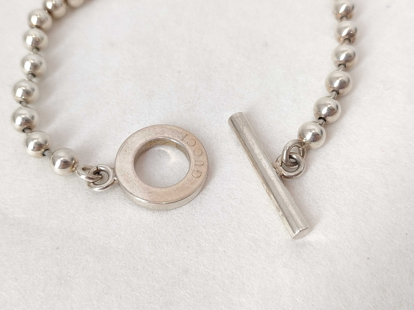 GUCCI GUCCI Gucci Ball Chain Bracelet SV925 Bracelet Bangle