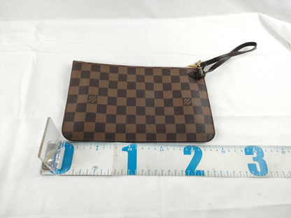 LOUIS VUITTON Damier Louis Vuitton Never Full Pouch Only Pouch