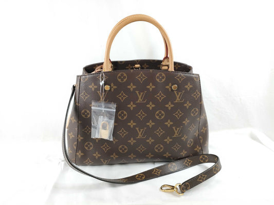 LOUIS VUITTON Monogram Louis Vuitton Montaigne Monogram Shoulder Bag
