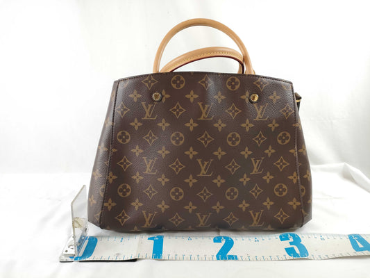 LOUIS VUITTON Monogram Louis Vuitton Montaigne Monogram Shoulder Bag