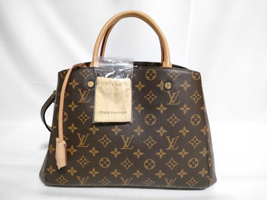 LOUIS VUITTON Monogram Louis Vuitton Montaigne Monogram Shoulder Bag