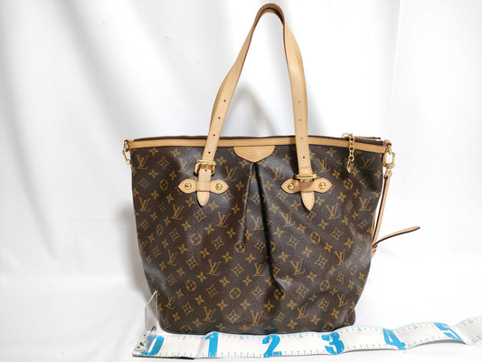 LOUIS VUITTON Monogram Louis Vuitton Palermo GM Shoulder Bag
