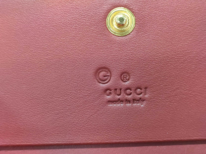 GUCCI Blooms GG Supreme Bifold Mini Wallet