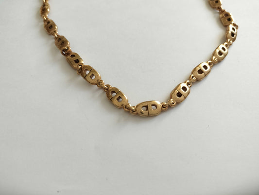 Dior Christian Dior Necklace GP Gold Necklace