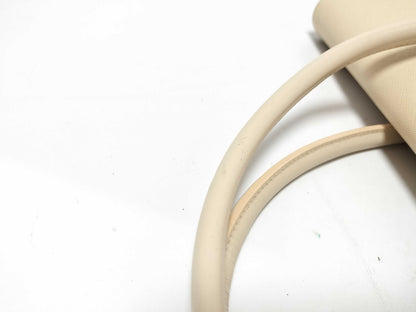 BURBERRY PVC Handbag Ivory Handbag