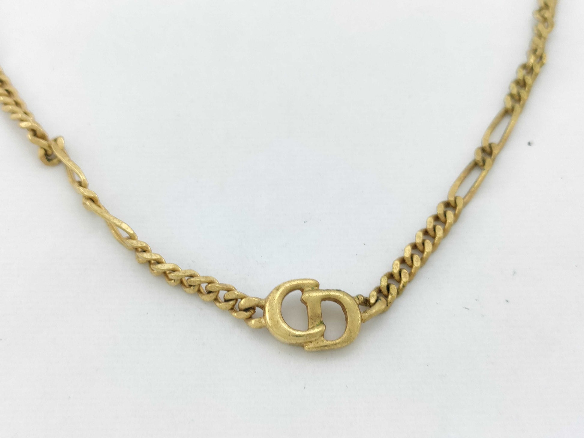 Dior Christian Dior Necklace GP Gold Necklace