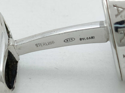 BVLGARI Bulgari Optical Cufflinks SV925 Tie Pin Cufflinks