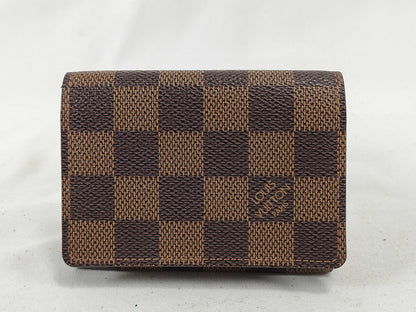 LOUIS VUITTON ダミエ LV ダミエ アンヴェロップカルトドゥヴィジット N62920 CA3190 カードケース・パスケース・名刺入れ