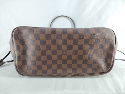 LOUIS VUITTON Damier LV Damier Neverful MM N51105 AR1160 Tote Bag
