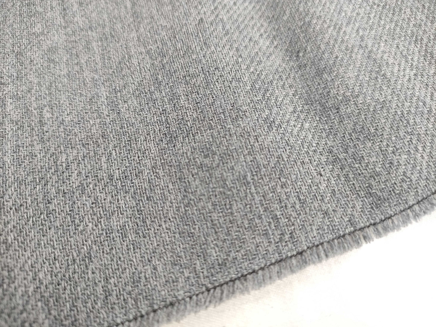 GUCCI Gucci GG Pattern Wool Muffler Grey Muffler