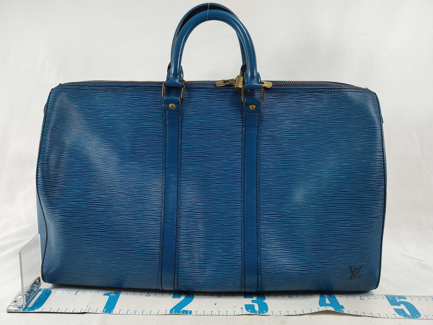 LOUIS VUITTON Epi LV Epi Keypol 45 M42975 MI0930 Boston Bag