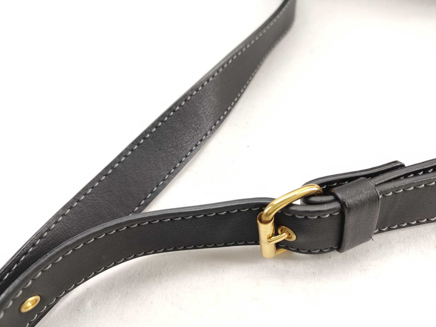 Chloe Chloe Eden Leather Shoulder Bag 01-11-62 Black Shoulder Bag