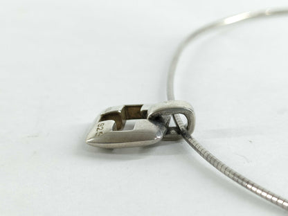 Tiffany&Co. Open Cross Necklace SV925 Necklace