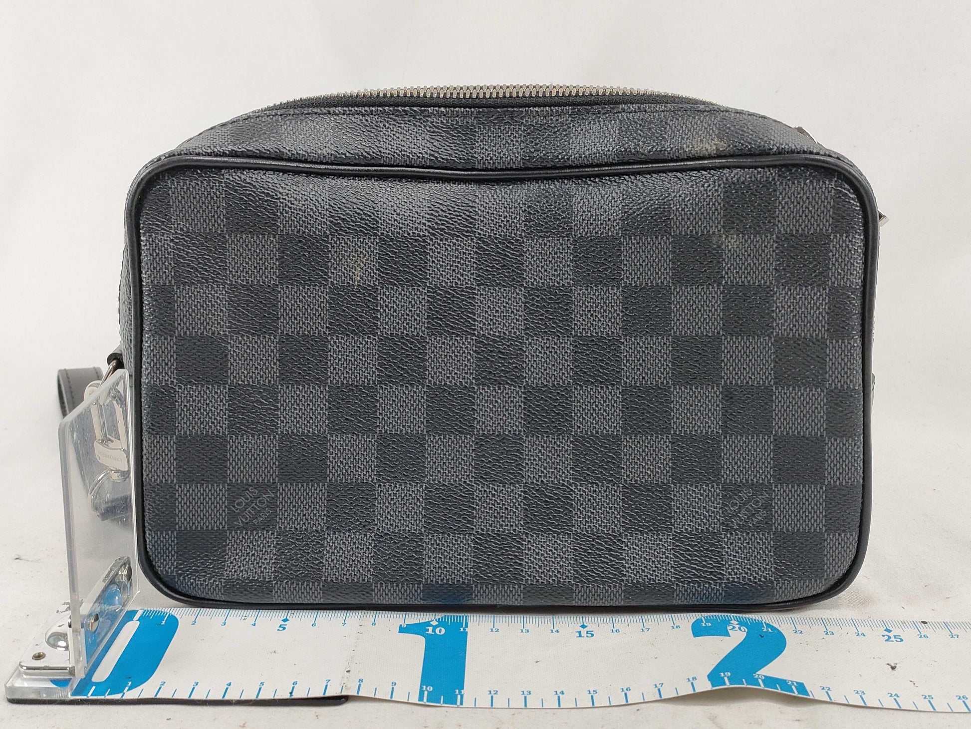 LOUIS VUITTON Damier Graffit LV Damier Graffit Kasai N41664 SR1129 Second Bag