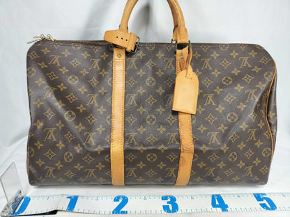 LOUIS VUITTON Monogram Monogram Keypol 50 M41426 Boston Bag
