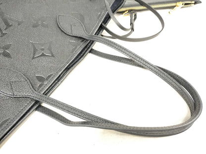 LOUIS VUITTON Monogram Unplant Neverful MM Unplanted Noir M45685 Tote Bag