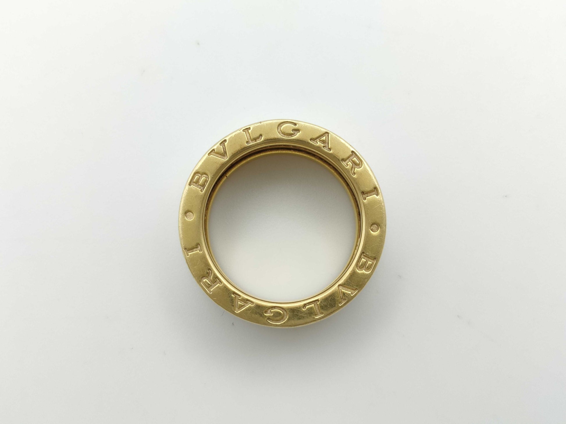 BVLGARI Bezero One #51 YG 750 9.2g Ring 