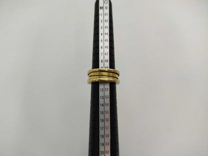 BVLGARI Bezero One #51 YG 750 9.2g Ring 