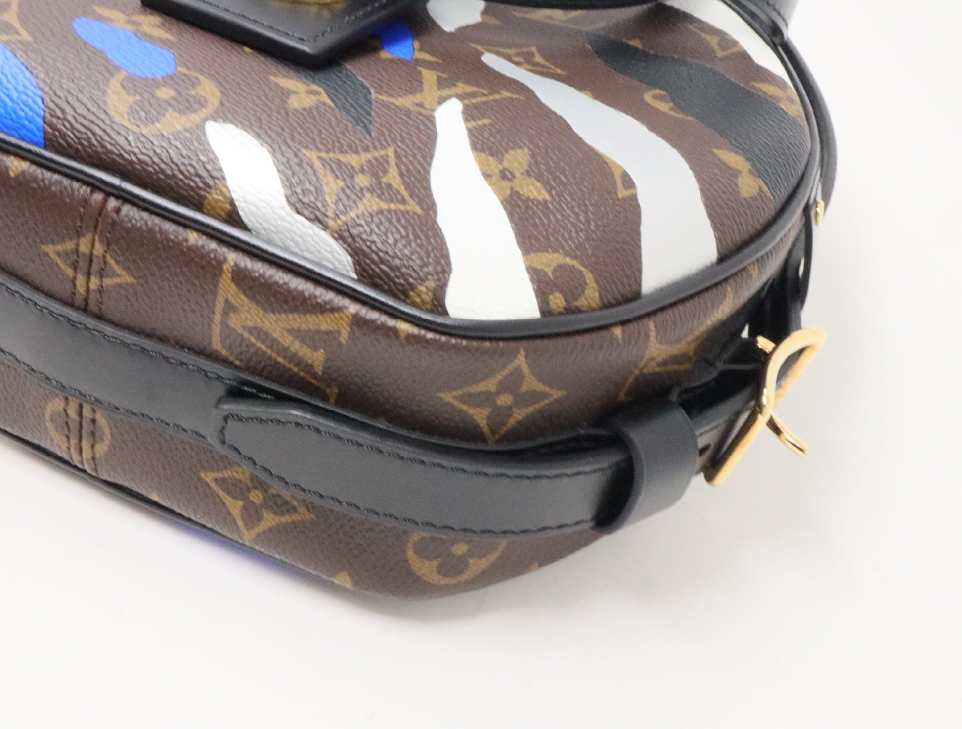 LOUIS VUITTON Monogram League of Legends Boat Chapau Soup M45095 PL4199 Shoulder Bag