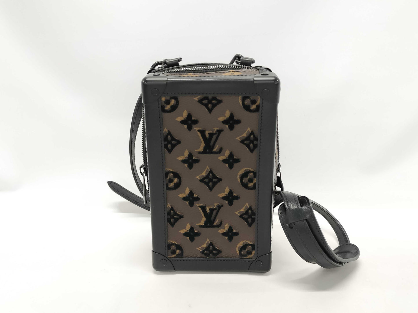 LOUIS VUITTON Monogram Tuftage Vertical Soft Trunk M45044 Shoulder Bag