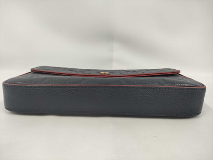 LOUIS VUITTON Monogram Empreinte Pochette Felicie Shoulder Bag