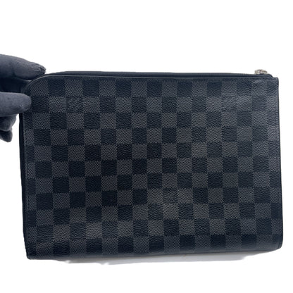 LOUIS VUITTON Louis Vuitton Damier Crunch Bag Clutch Bag