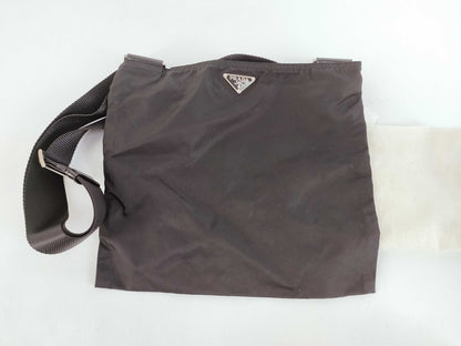 PRADA Nylon Prada Triangle Logo Plate Shoulder Bag Shoulder Bag