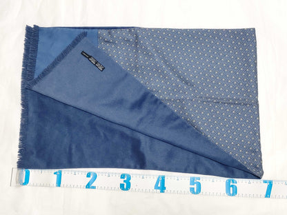 HERMES Muffler Angora x Silk Men's Muffler