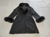 LEONARD Leonard FOX fur collar and sleeves 13AR coat