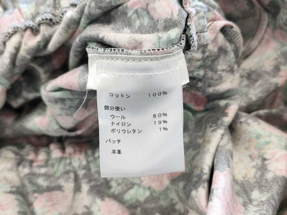 LOUIS VUITTON Floral Print Dress, Size M