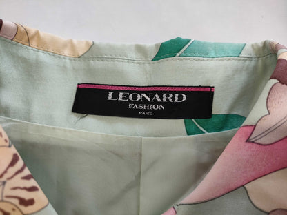 LEONARD Floral Print 9R Coat