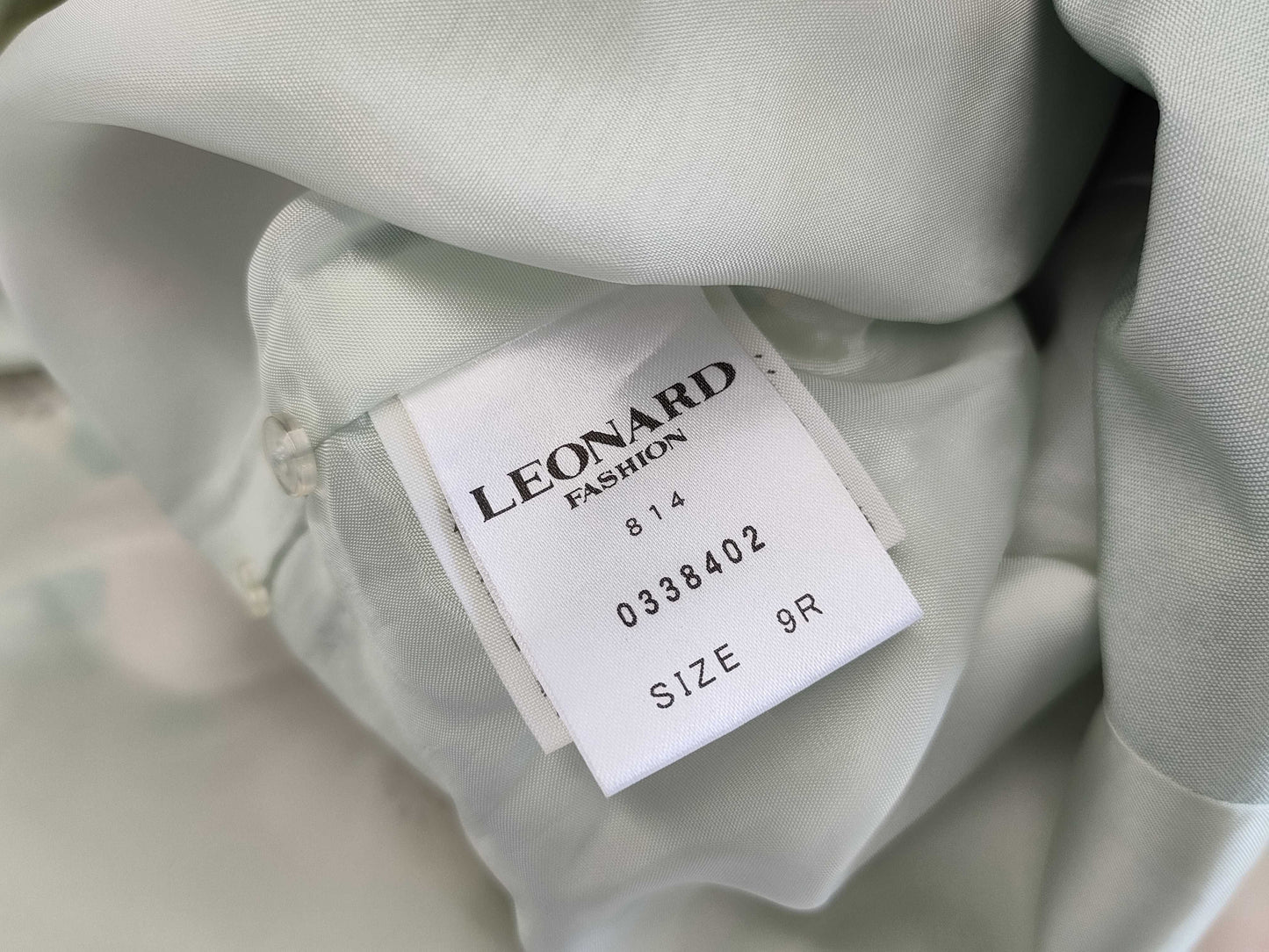 LEONARD Floral Print 9R Coat