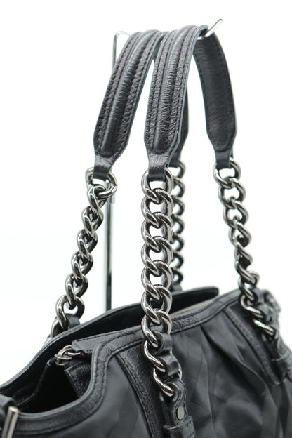 BURBERRY Chain Nylon Handbag