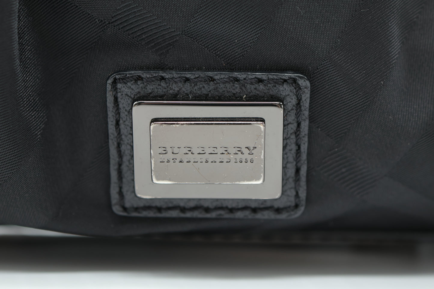 BURBERRY Chain Nylon Handbag