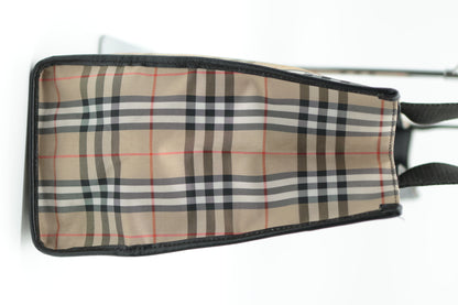 BURBERRY BURBERRY Canvas Tote Bag Check Tote Bag