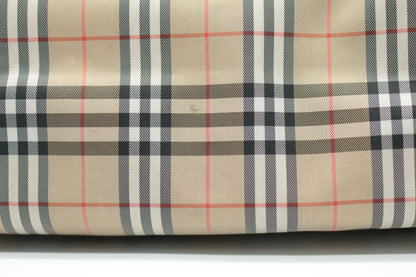BURBERRY BURBERRY Canvas Tote Bag Check Tote Bag