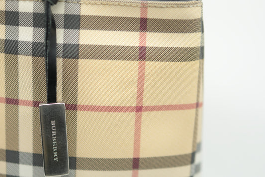 BURBERRY PVC Check Bag