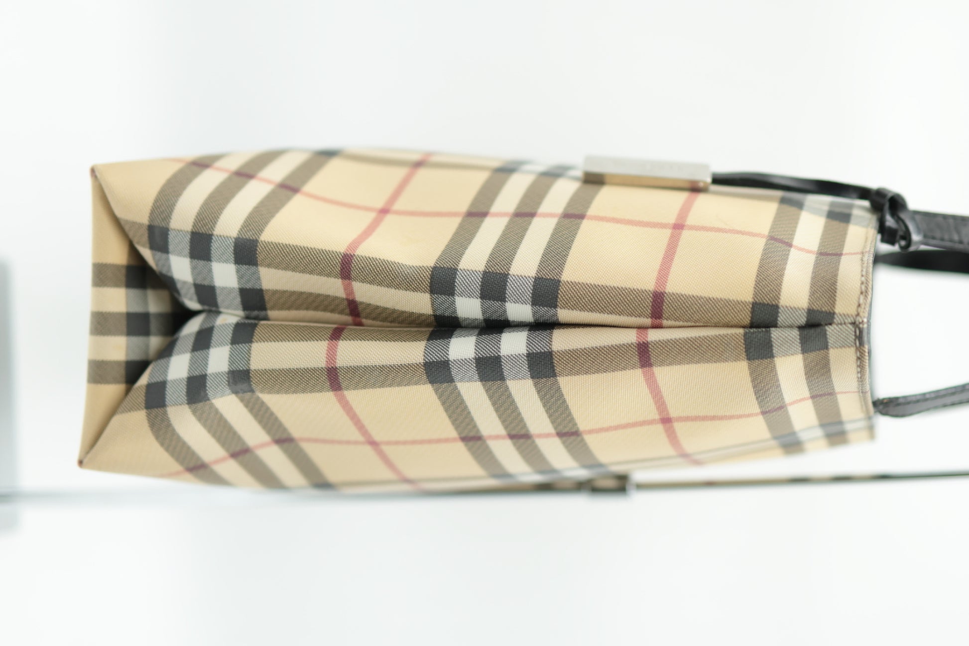 BURBERRY PVC Check Bag