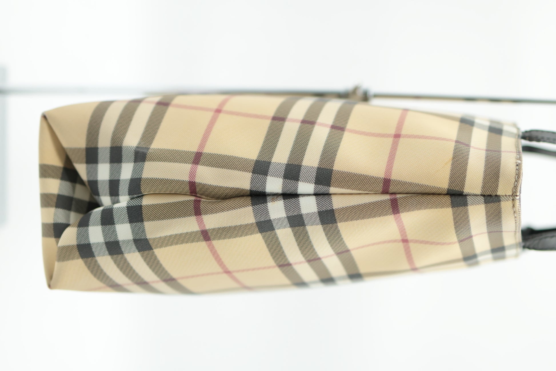 BURBERRY PVC Check Bag