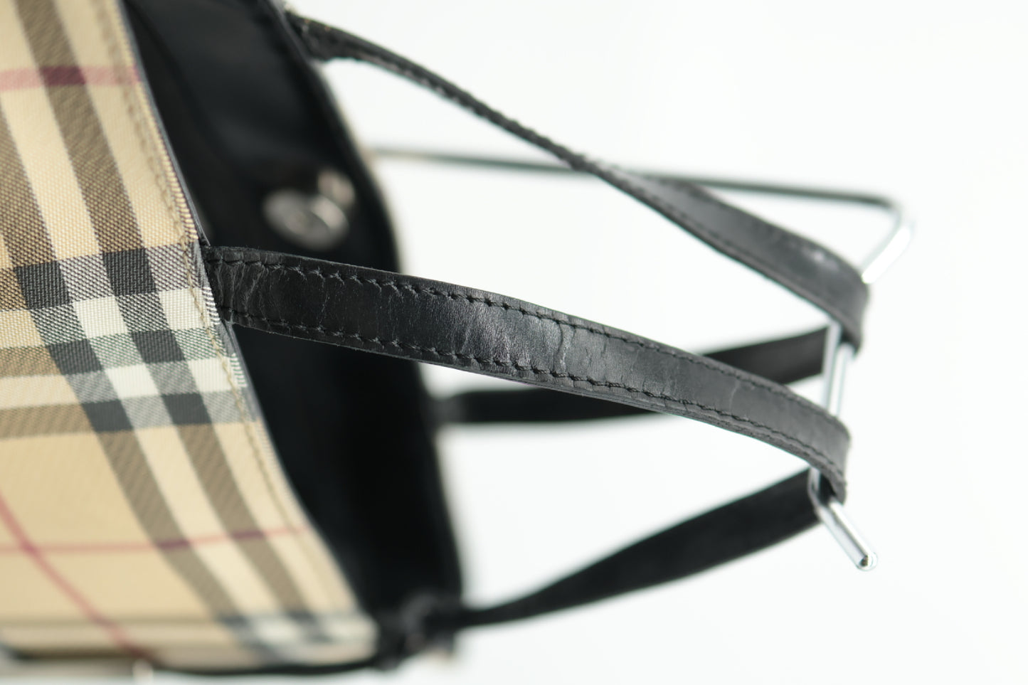 BURBERRY PVC Check Bag