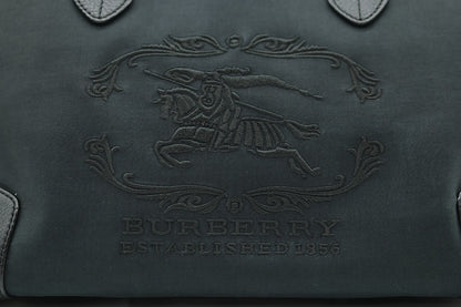 BURBERRY Black Handbag on Canvas