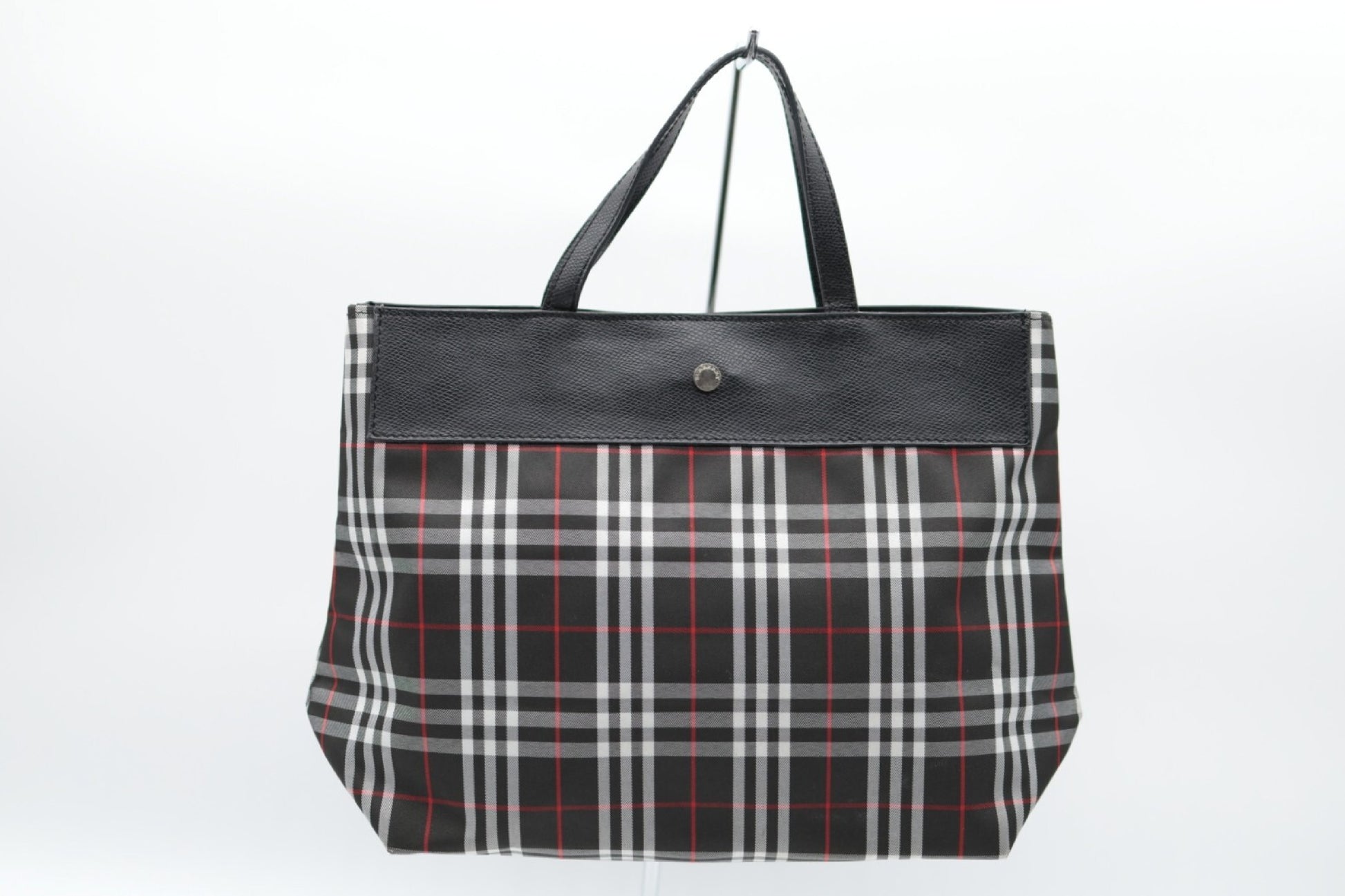 BURBERRY Nylon Navy Blue Tote Bag