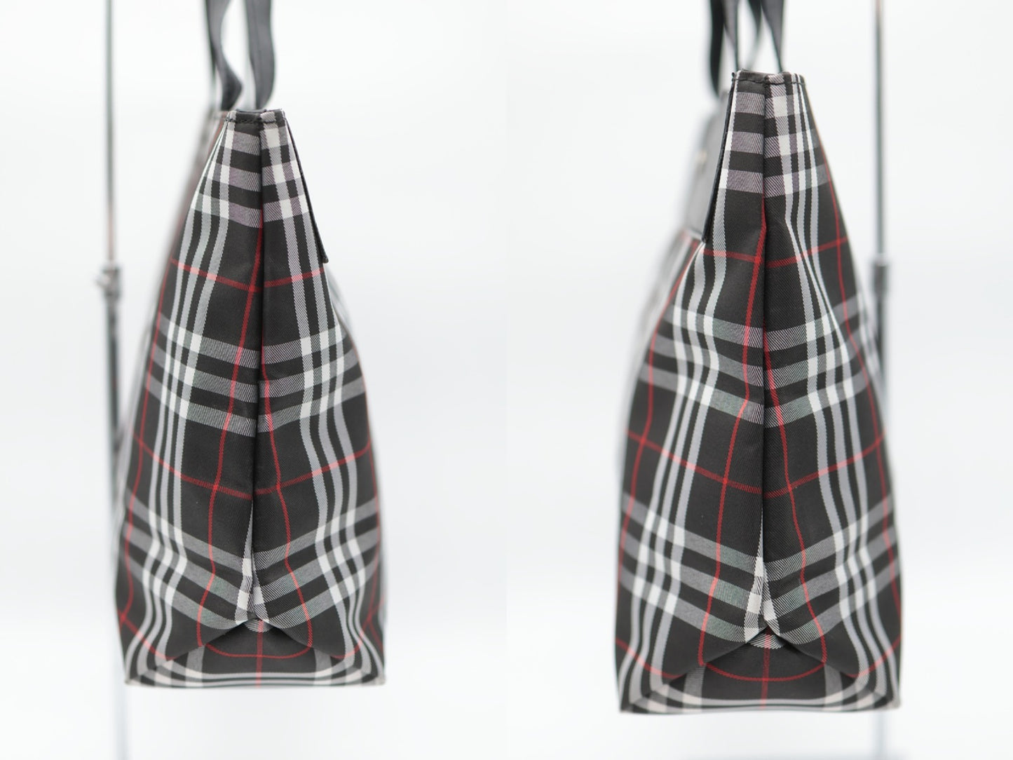 BURBERRY Nylon Navy Blue Tote Bag